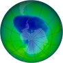 Antarctic Ozone 1996-11-25